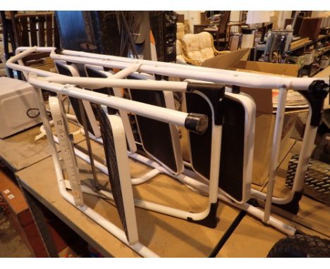 Steel stepladders with handrails and two step ladder 