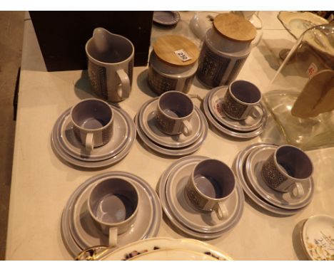 Hornsea tapestry tea set