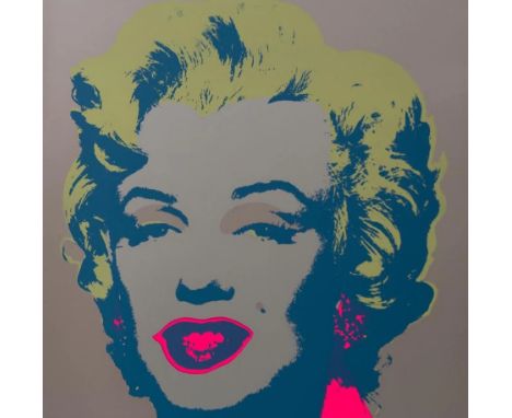 Andy Warhol (1928-1987) Marilyn Monroe Color screenprint, Sunday morning edition - Weight:  8.40 kg - Region: Etats-Unis - Si