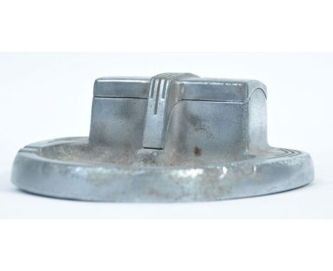 Joseph Lucas - King Of The Road - a rare original retro vintage Art Deco ashtray of alloy construction. Makers marks to base 