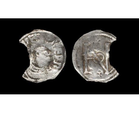 Anglo-Saxon Coins - Southern Danelaw - 'Alfred The Great' - LONDONIA Monogram Halfpenny 898-915 AD, Anglo-Scandinavian imitat