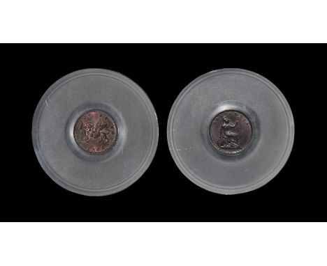 World Coins - Ionian Islands - 1862 - 1 Lepton Dated 1862. Obv: winged lion with IONIKON KPATOE legend and date. Rev: seated 