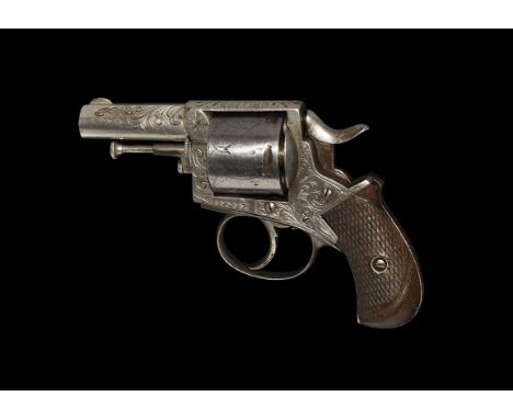 Victorian Belgian 'British Bull Dog' Revolver (Obsolete Calibre) 19th century AD. A 5-shot, double-action solid frame revolve