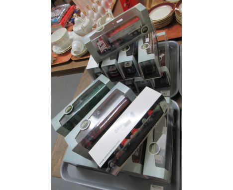 2 Trays of Mainly Oxford Haulage Scale 1/76 Diecast model vehicles appearing to be mainly lorries - in original boxes. (2)(B.