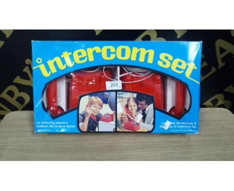 VINTAGE "INTERCOM SET" BY MEHANOTEHNIKA YUGOSLAVIA