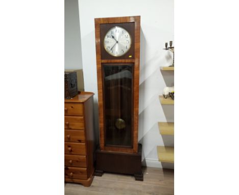ORIGINAL ART DECO LONGCASE CLOCK BY HALLER