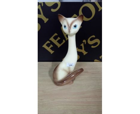 VINTAGE SYLVAC CAT ORNAMENT - 3457