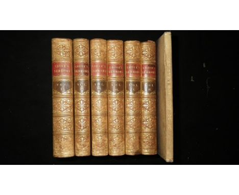 GROVE, Henry, of Taunton. Sermons and Tracts. [Portrait.] James Waugh, 1745. ------. Sermons, being Two Additional Volumes of