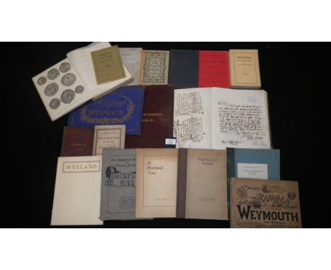 WEYMOUTH. Weymouth Waterworks: printed acts of 1797, 1855 and 1897, bound with various manuscript and printed additions and n