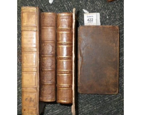 HILL, J. Arithmetick, both in the Theory and Practice, made plain and easy. Midwinter, 1739, contemp. calf. NESBIT, A. A Trea