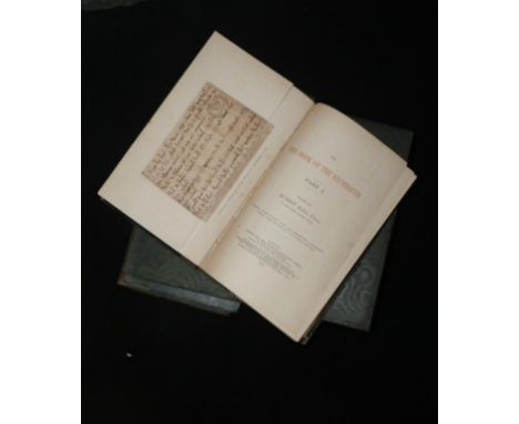 HALL, Hubert, ed. The Red Book of the Exchequer. HMSO, 1896, 3 vols., cloth. STAPLETON, Thomas. Magni Rotuli Scaccarii Norman