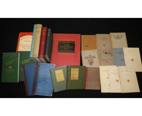 BLACKMORE VALE HUNT. Hunting Journal of the Blackmore Vale Hounds, from 1826-1831. Toll, Sherborne, 1831, printed boards. SYM