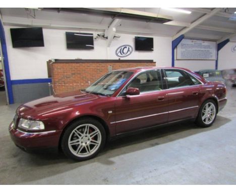 Make &amp; Model: Audi A8 2.8 Sport AutoDate of Reg: X159 NJWColour: Redcc: 2771MoT: 14-05-2022Fuel Type: PETROLMileage: 98kT