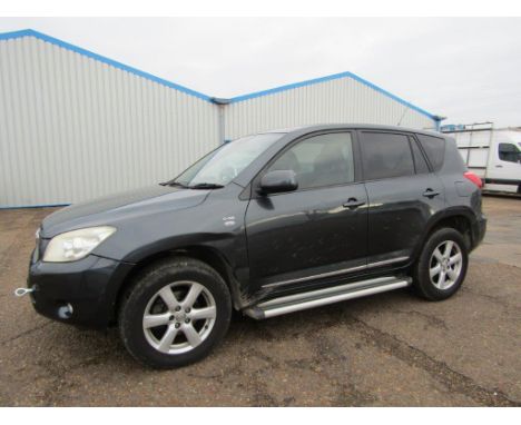 Make &amp; Model: Toyota Rav4 XTR D-4DDate of Reg: LS08 BAVColour: Greycc: 2231MoT: 04-02-2022Fuel Type: DIESELMileage: Not d