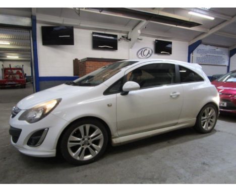 Make &amp; Model: Vauxhall Corsa SXi ACDate of Reg: HK61 CHXColour: Whitecc: 1229MoT: 30-01-2022Fuel Type: PETROLMileage: 108