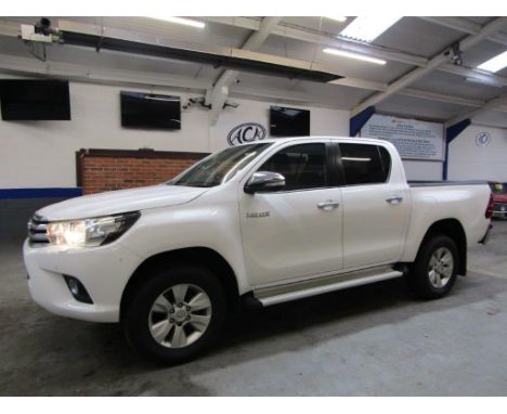 Make &amp; Model: Toyota Hilux Icon D-4D 4WDDate of Reg: HN67 EHJColour: Whitecc: 2393MoT: 13-12-2020Fuel Type: DIESELMileage