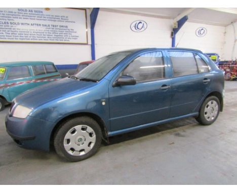 Make &amp; Model: Skoda Fabia Classic SDiDate of Reg: AF03 HSCColour: Bluecc: 1896MoT: 16-06-2022Fuel Type: DIESELMileage: 93