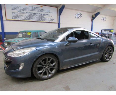Make &amp; Model: Peugeot RCZ GT THP 156Date of Reg: MT60 VDPColour: Bluecc: 1598MoT: 31-10-2022Fuel Type: PETROLMileage: 74k