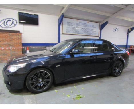 Make &amp; Model: BMW 530d M Sport ADate of Reg: YA08 NGXColour: Blackcc: 2993MoT: 21-06-2022Fuel Type: DIESELMileage: 102kTr