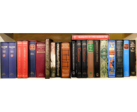 Books. Folio Society, including Gilbert (Martin), Churchill a Life, two vols, Russell (Bertrand) History of Western Philosoph