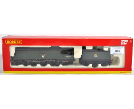 An original boxed Hornby 00 gauge model railway trainset locomotive engine No. R2542 British Railways West Country Class 3409