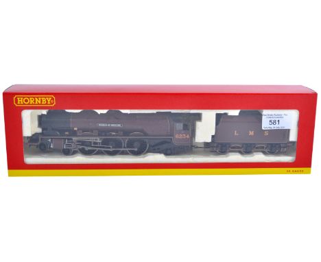 An original boxed Hornby made 00 gauge model railway trainset locomotive engine No. R3119 LMS 4-6-2 Princess Coronation Class