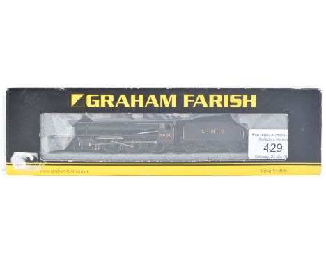 An original boxed Graham Farish made N gauge model railway trainset locomotive engine No. 372-135 Class 5 Stanier 4-6-0 5020 