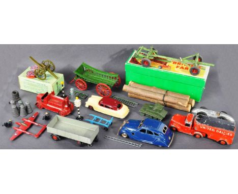 Diecast &amp; Other Toys - an interesting collection of assorted vintage diecast and tinplate model cars and other vehicles. 