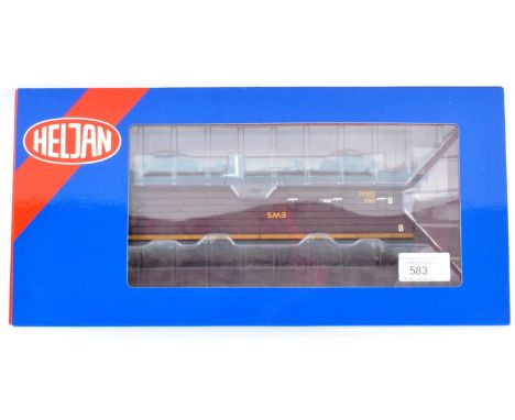 An original boxed Heljan made O gauge model railway trainset locomotive engine rolling stock wagon No. 1043 EWA&nbsp; VBA van