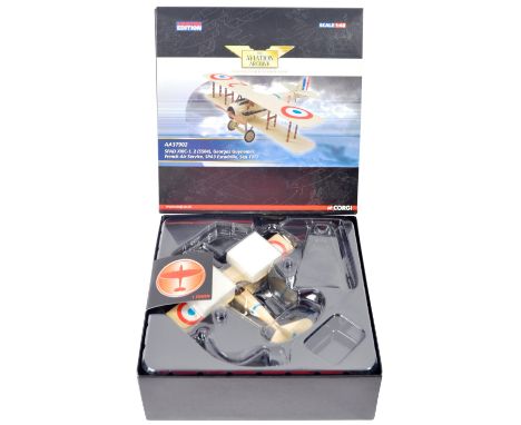 Corgi Aviation Archive - AA37902 SPAD XIIIC Georges Guynemer French Air Service 1917 - diecast model of a WWI First World War