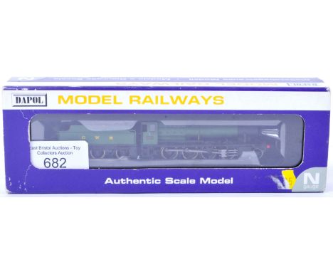 An original boxed Dapol made N gauge model railway trainset locomotive engine No. 2S-009-000 Class 2884 Great Western Railway