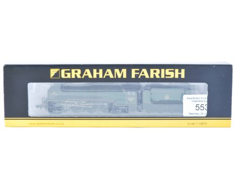 An original boxed Graham Farish made N gauge model railway trainset locomotive engine No. 372-802 Class A1 60147 ' North East
