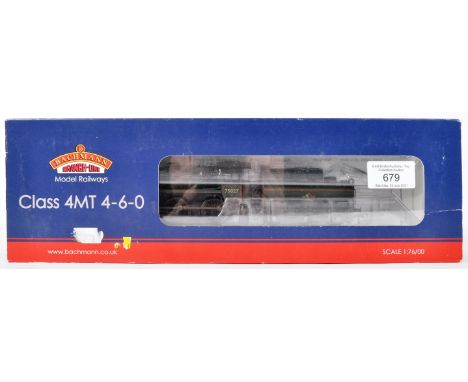 An original boxed Bachmann made Branch Line 00 gauge model railway trainset locomotive engine No. 31-115 Standard Class 4MT 7