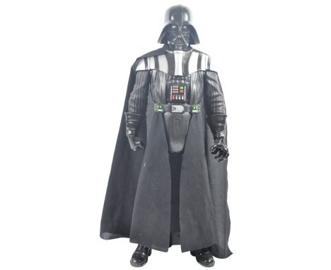 A large and Star Wars ex-shop display / advertising half-scale action figure of Darth Vader with working electronic voice. Lu