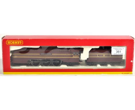 An original Hornby boxed 00 gauge model railway trainset locomotive engine No. R2179 LMS 4-6-2 Coronation Class ' Duchess Of 