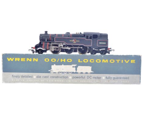An original boxed G&amp;R Wrenn made 00 gauge model railway trainset locomotive engine No. W20738 British Railways 2-6-4 Tank