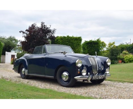 A 1953 Lagonda 3 litre Tickford drophead coupé, registration number NYC 820, chassis number LAG/50/503, engine number VB6J/71