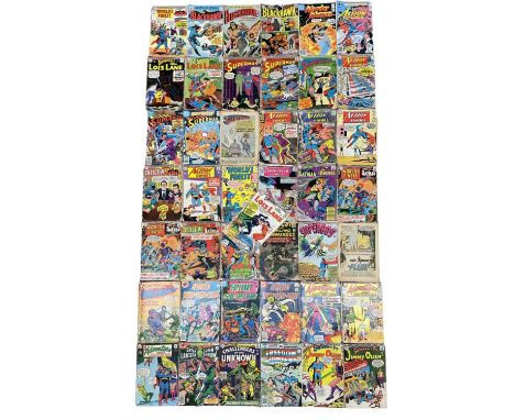 A good collection of 1960s-1970s DC comic books, various editions and conditions. To include: - World's Finest: Starring Batm