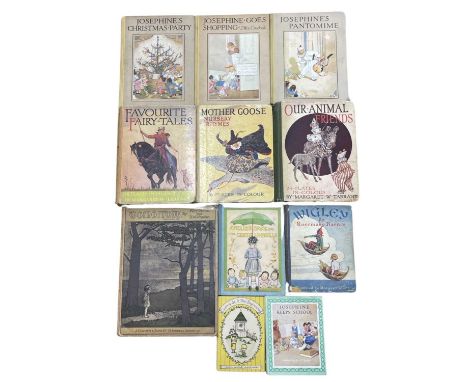 A collection of vintage 1930s+  children's books, to include: - Mrs Cradock - Josephine Goes Shopping / Josephine's Pantomime