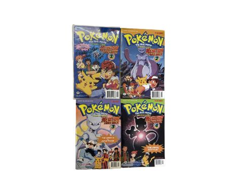 Pokemon: The First movie Animation comics: Mewtwo Strikes Back, issues 1-4, 1997-1998Including Limited edition number one, si