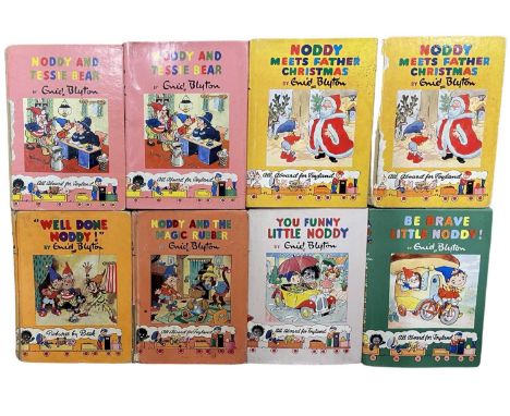 A collection of vintage Noddy by Enid Blyton books, to include: - Be Brave, Little Noddy - Noddy and Tessie Bear x2 - Noddy M