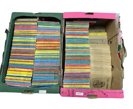 An extensive collection of vintage Ladybird books, most with original covers.