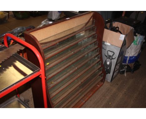 A leaflet stand