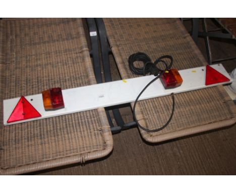 A trailer light board 