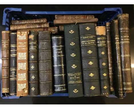 Eighteen antiquarian volumes : Havell's Stories from the Odyssey, Conrad's Arrow of Gold, Algernon Blackwood's John Silence -