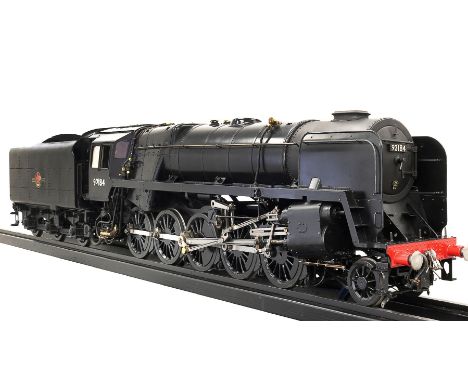 A fine exhibition quality 5 inch gauge model of a British Railways Class 9F 2-10-0, No.92184. Built over a thirty year period