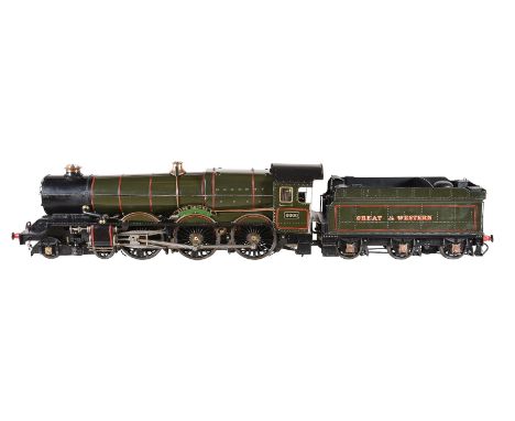 A well-engineered 5 inch gauge model of Great Western Railway King Class 4-6-0 tender locomotive King George V  No.6000, buil