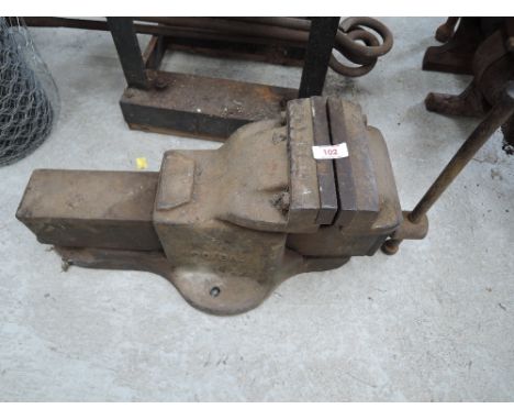 An engineers bench vice 190/8A