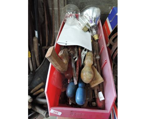 A selection of vintage DIY tools