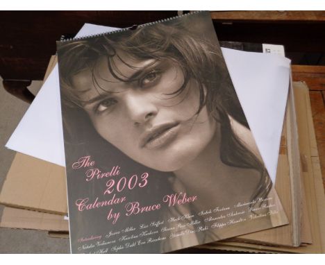 5 Vintage Pirelli Calendars 1998, 1999,2000, 2003 & 2007
